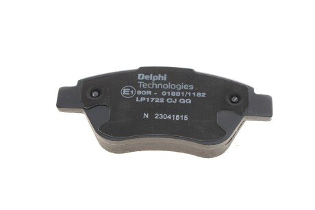 Тормозні (гальмівні) колодки delphi LP1722