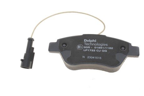 Тормозні (гальмівні) колодки delphi LP1722
