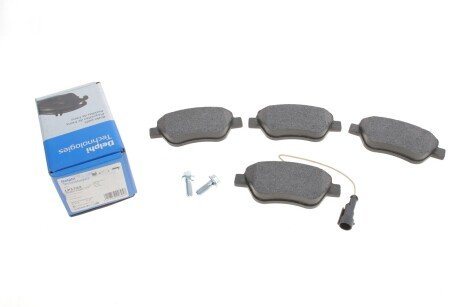 Тормозні (гальмівні) колодки delphi LP1722