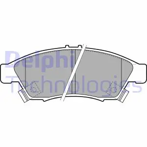 Тормозные колодки delphi LP1739