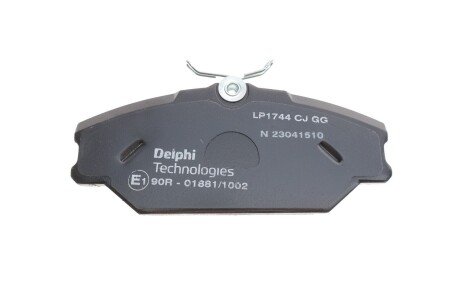 Тормозні (гальмівні) колодки delphi LP1744