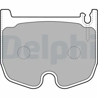 Тормозні (гальмівні) колодки Delphi LP1841