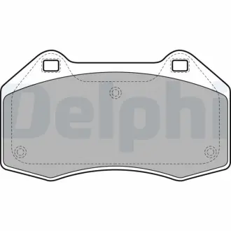 Тормозні (гальмівні) колодки Delphi ""LP1940"