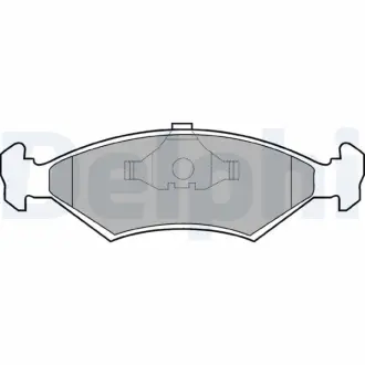 Тормозные колодки delphi LP204