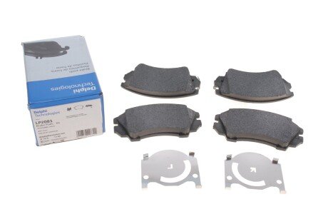 Тормозні (гальмівні) колодки delphi LP2081