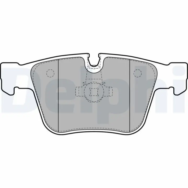 Тормозные колодки delphi LP2115