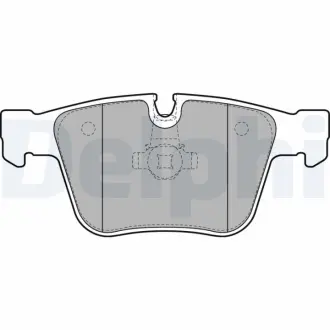 Тормозні (гальмівні) колодки Delphi LP2115
