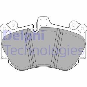 Передні тормозні (гальмівні) колодки delphi LP2116