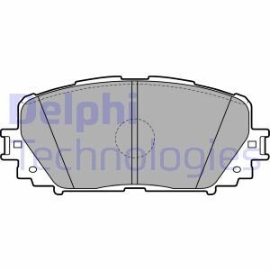 Тормозні (гальмівні) колодки delphi LP2123 на Тойота Версо