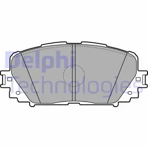 Тормозні (гальмівні) колодки Delphi LP2123
