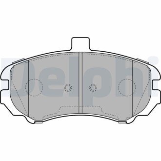 Тормозные колодки delphi LP2150