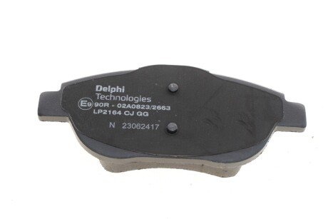 Тормозні (гальмівні) колодки delphi LP2164