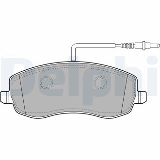 Тормозные колодки delphi LP2173