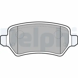 Тормозні (гальмівні) колодки Delphi LP2209