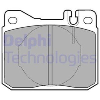 Тормозні (гальмівні) колодки delphi LP221 на Мерседес W126