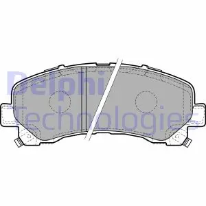 Тормозные колодки delphi LP2229