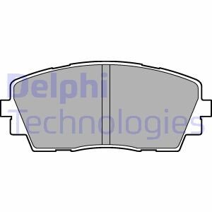 Тормозные колодки delphi LP2296