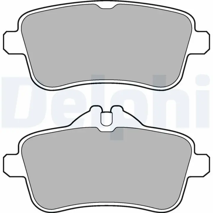 Тормозные колодки delphi LP2443