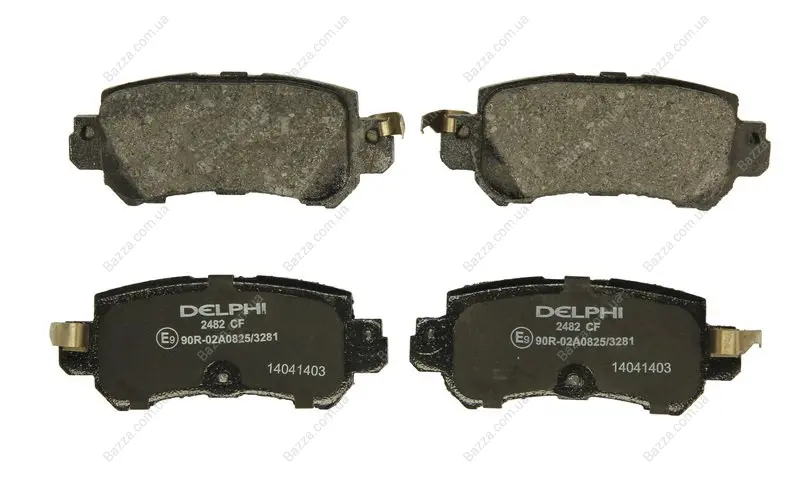 Тормозные колодки delphi LP2482