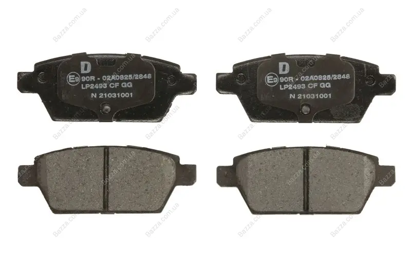 Тормозные колодки delphi LP2493