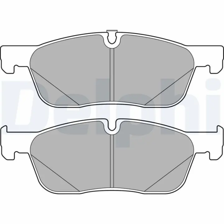 Тормозные колодки delphi LP3166