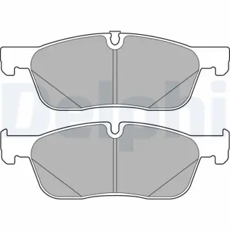 Тормозные колодки delphi LP3166
