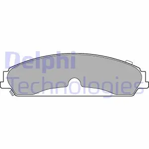 Тормозные колодки delphi LP3216