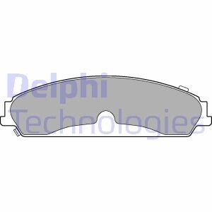 Тормозные колодки delphi LP3216 на Крайслер 200