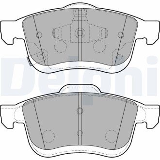 Тормозные колодки delphi LP3220