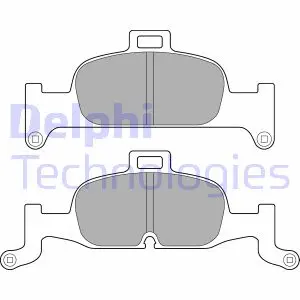 Тормозные колодки delphi LP3239