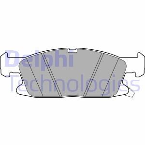 Тормозні (гальмівні) колодки delphi LP3241