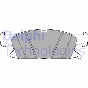 Тормозные колодки delphi LP3241