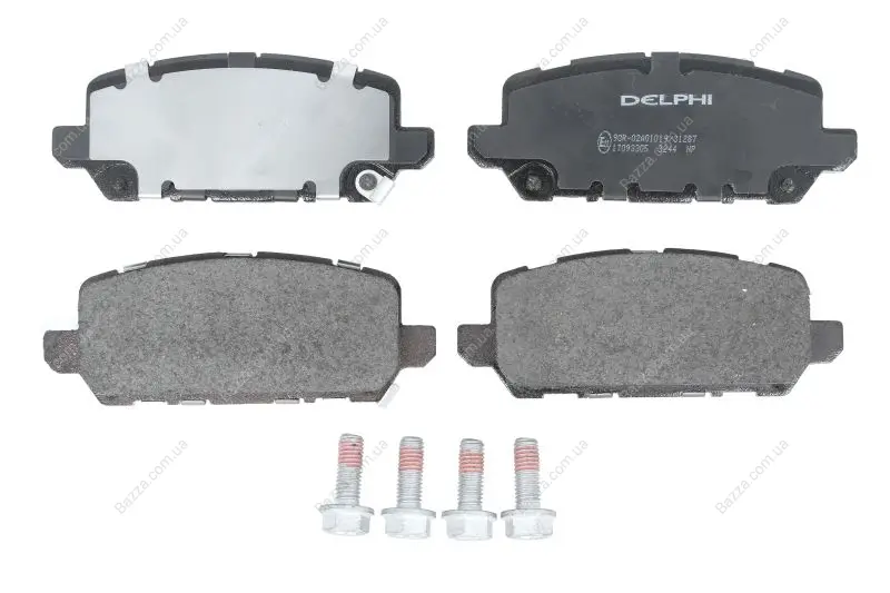 Тормозные колодки delphi LP3244
