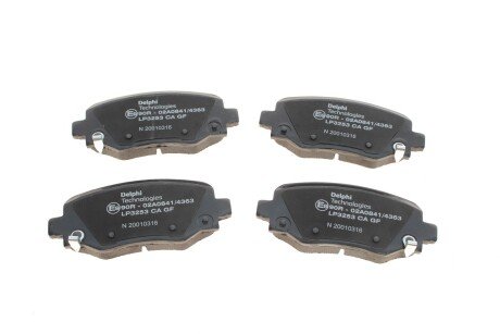 Тормозні (гальмівні) колодки delphi LP3253