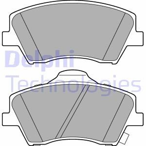 Тормозні (гальмівні) колодки delphi LP3264