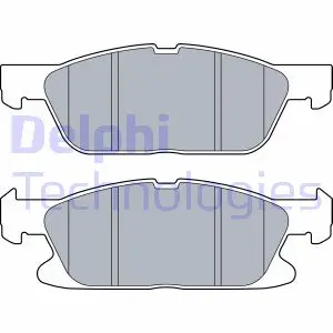 Тормозные колодки delphi LP3280