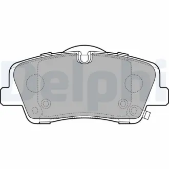 Тормозные колодки delphi LP3295