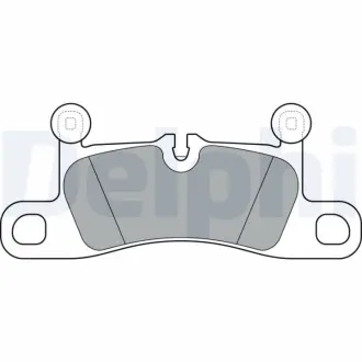 Тормозні (гальмівні) колодки Delphi LP3298