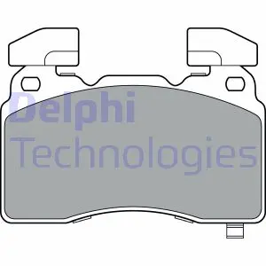 Тормозные колодки delphi LP3366