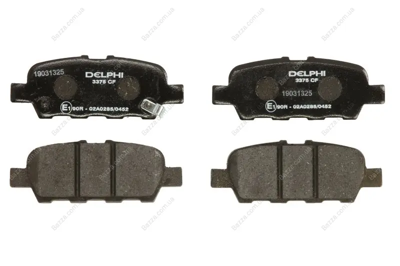 Тормозные колодки delphi LP3375