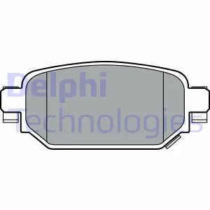 Тормозные колодки delphi LP3393