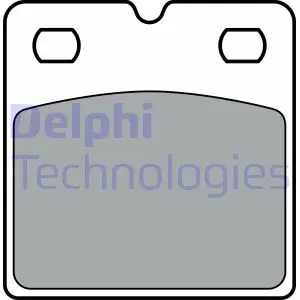 Тормозні (гальмівні) колодки Delphi LP3405 (фото 1)