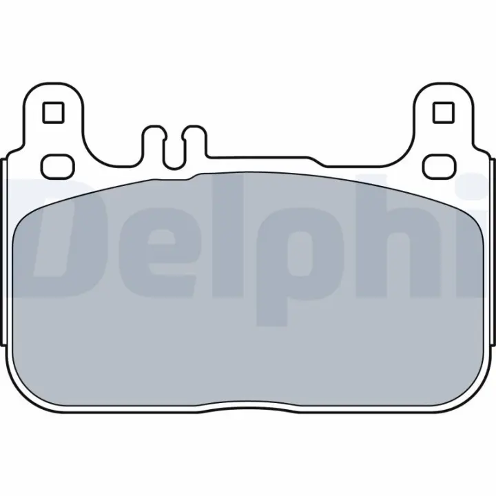 Тормозные колодки delphi LP3512