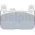 Тормозные колодки delphi LP3512