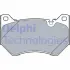 Тормозные колодки delphi LP3529