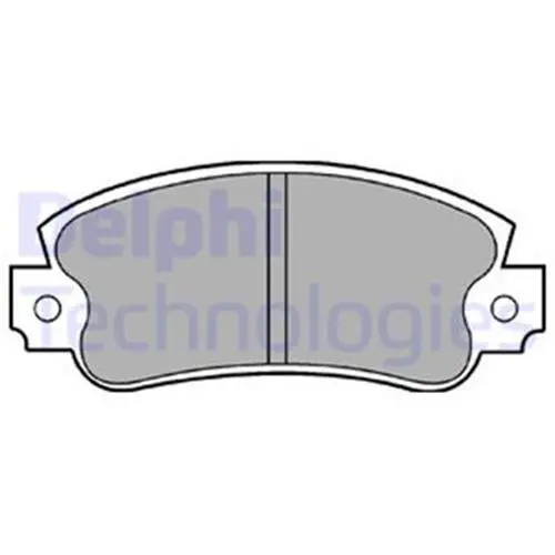 Тормозные колодки delphi LP353