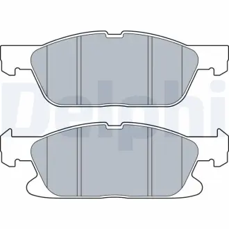 Тормозні (гальмівні) колодки Delphi LP3536