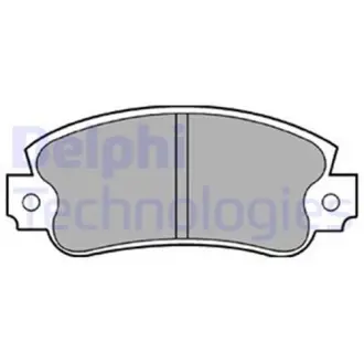Тормозні (гальмівні) колодки Delphi LP353