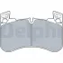 Тормозные колодки delphi LP3540