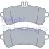 Тормозные колодки delphi LP3542